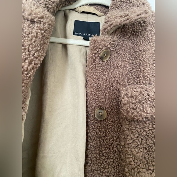 Banana Republic Oversized Teddy Jacket - Picture 4 of 6